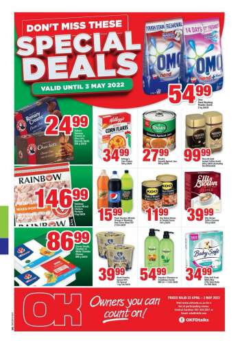 OK Foods catalogue  - 22/04/2022 - 03/05/2022.