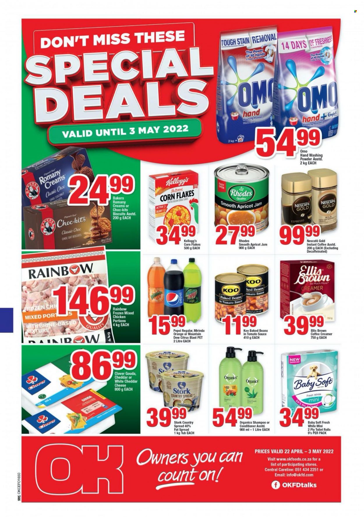 OK Foods specials - 22/04/2022 - 03/05/2022. Page 1