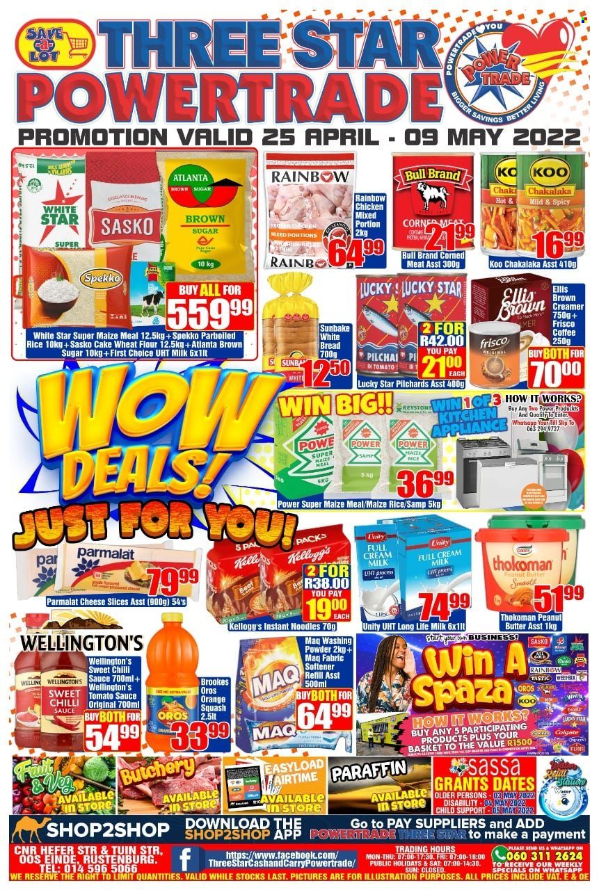 Three Star Cash and Carry specials - 25/04/2022 - 09/05/2022. Page 1