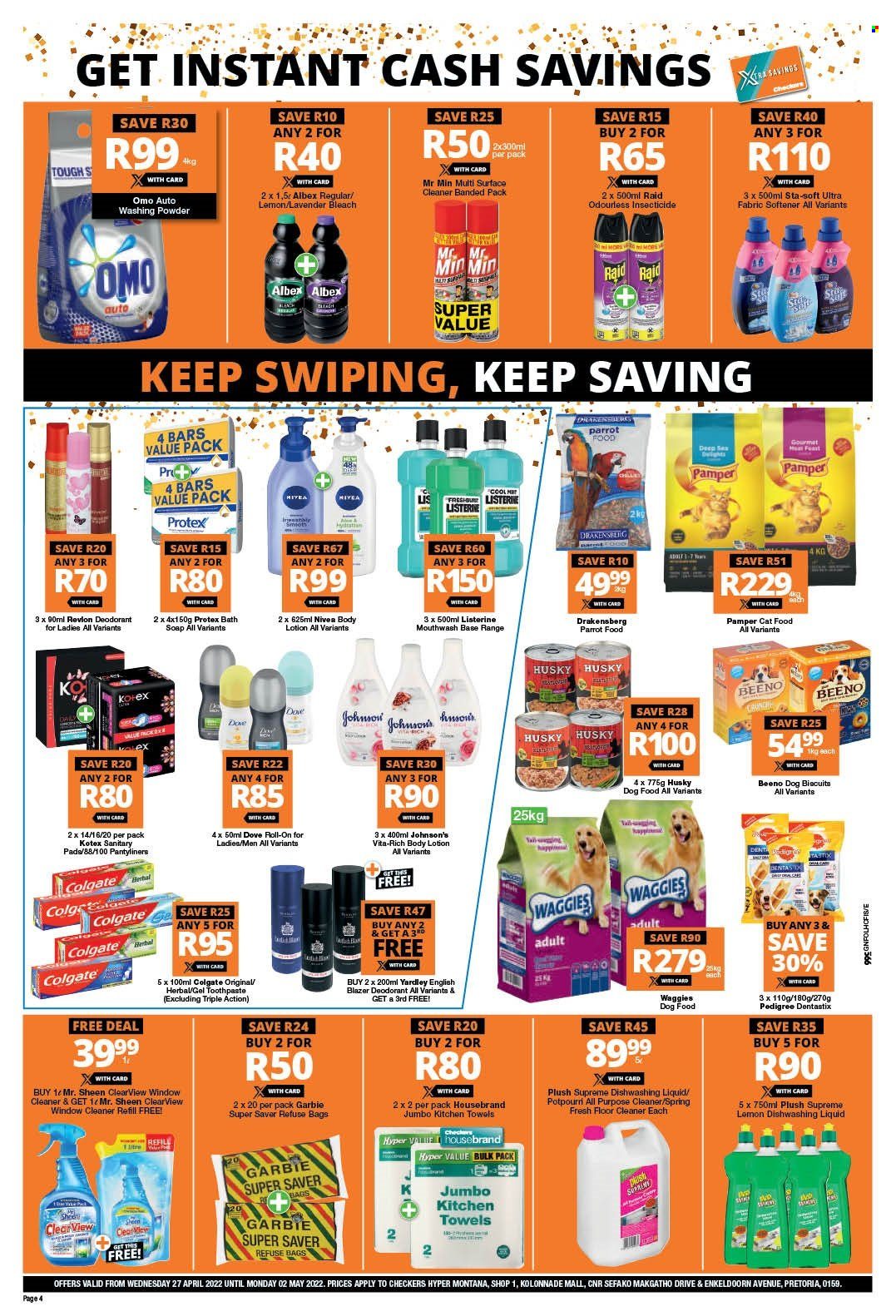 Checkers specials - 27/04/2022 - 01/05/2022. Page 4
