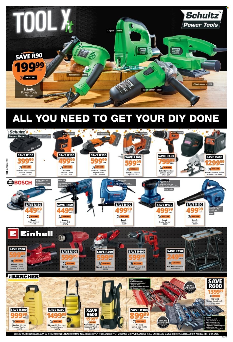 Checkers specials - 27/04/2022 - 01/05/2022. Page 11