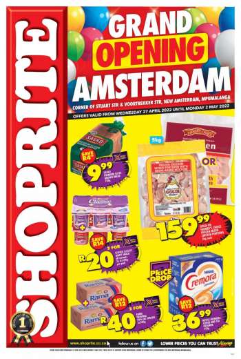 Shoprite catalogue  - 27/04/2022 - 02/05/2022.