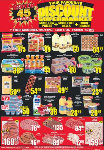 Boxer catalogue  - 27/04/2022 - 02/05/2022.