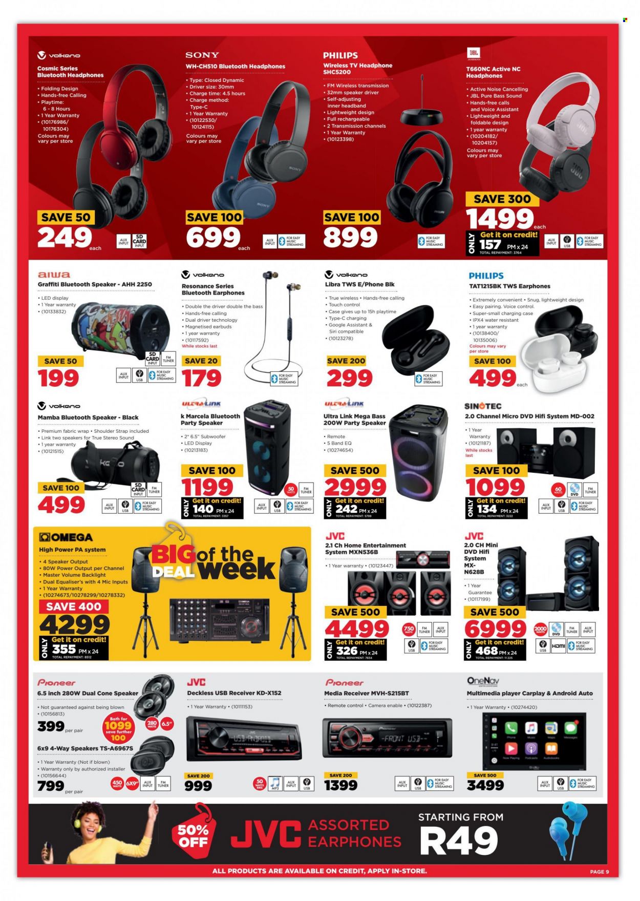 HiFi Corp specials - 27/04/2022 - 02/05/2022. Page 9