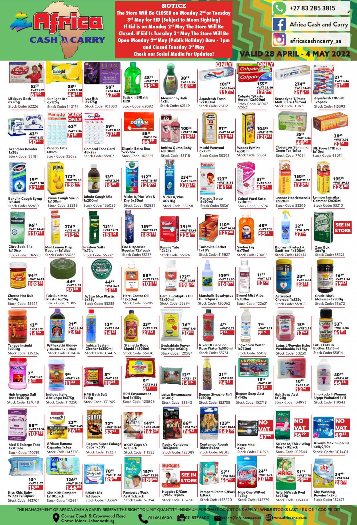 Africa Cash & Carry specials - 28/04/2022 - 04/05/2022. Page 3