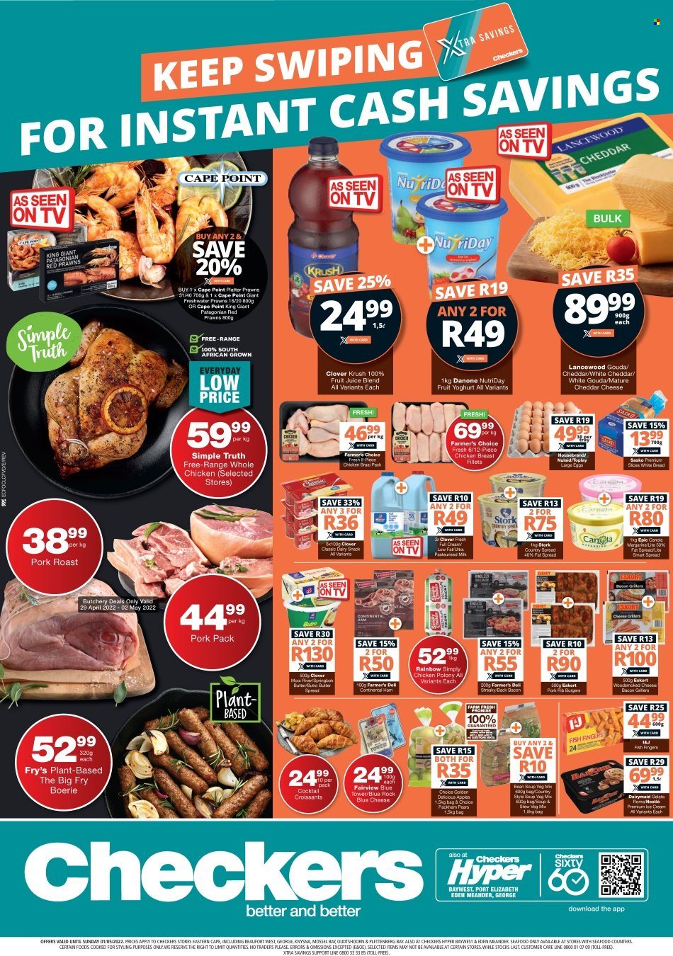 Checkers specials - 28/04/2022 - 01/05/2022. Page 1