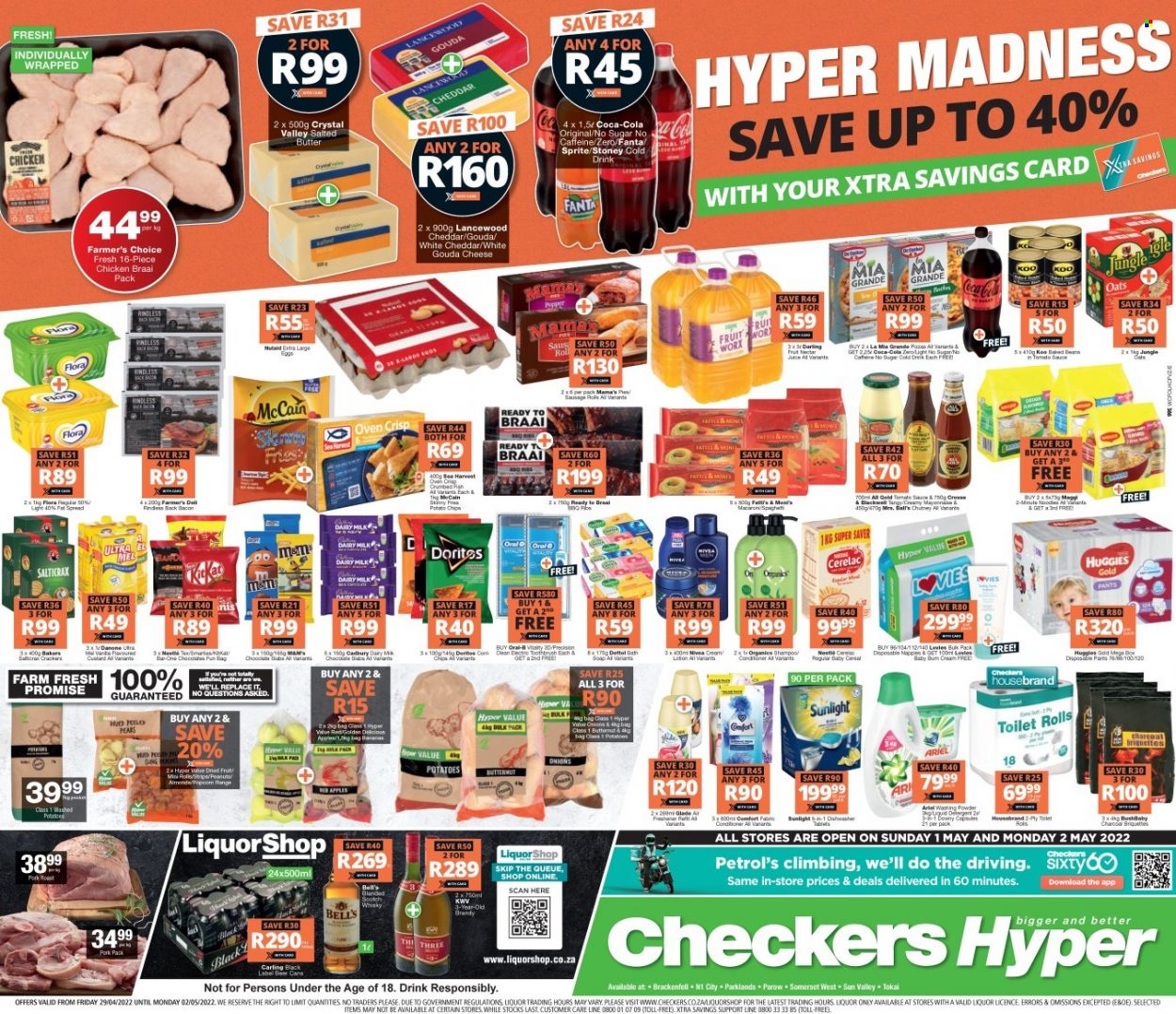 Checkers specials - 29/04/2022 - 02/05/2022. Page 1