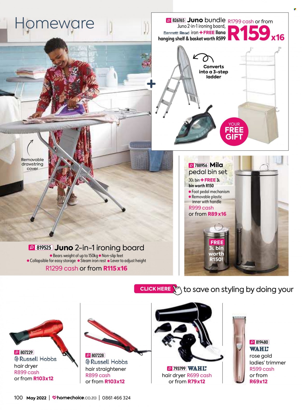 HomeChoice specials - 01/05/2022 - 31/05/2022. Page 100
