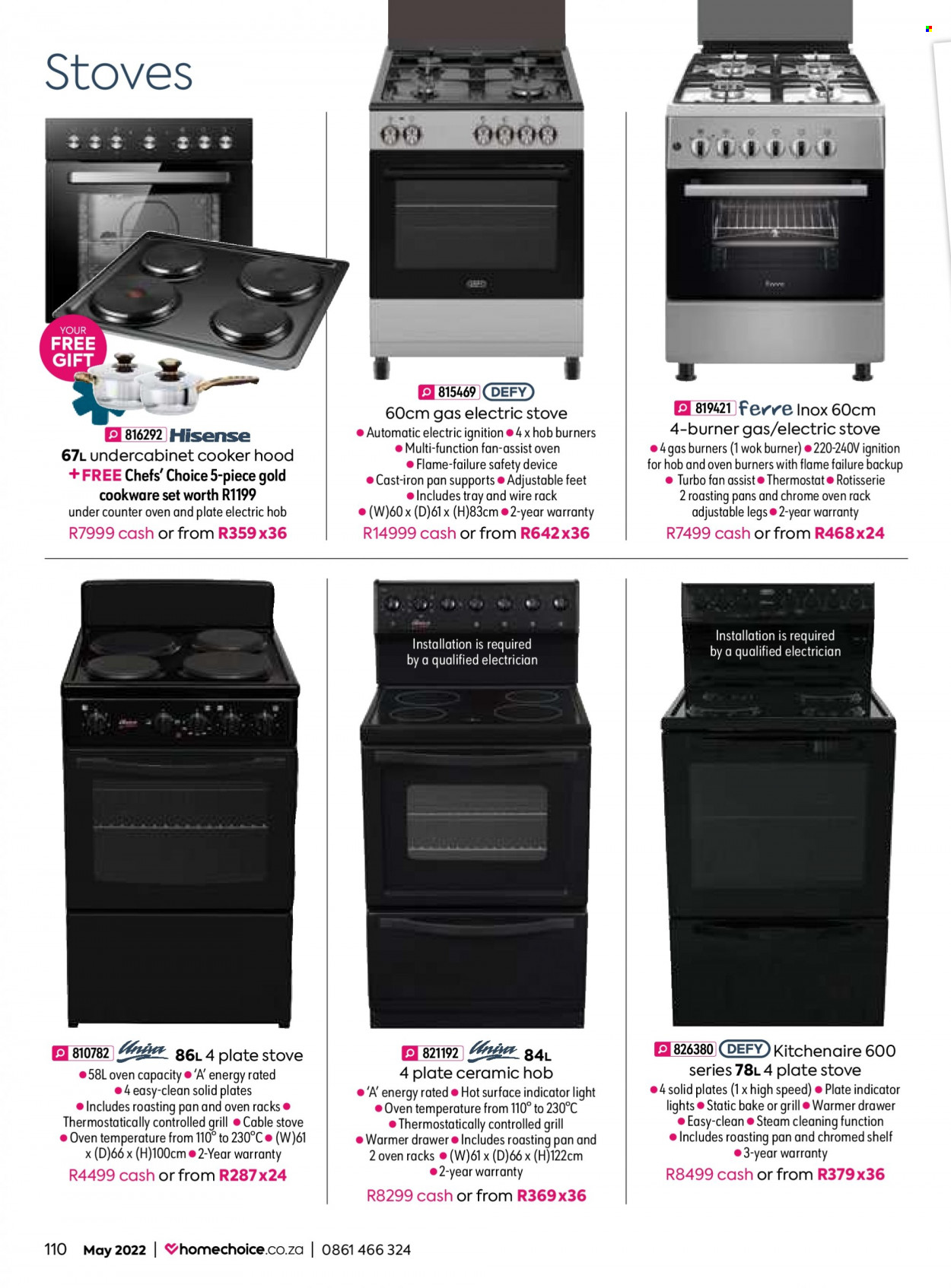HomeChoice specials - 01/05/2022 - 31/05/2022. Page 110