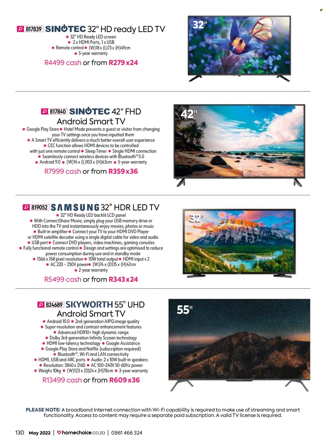 HomeChoice specials - 01/05/2022 - 31/05/2022. Page 130