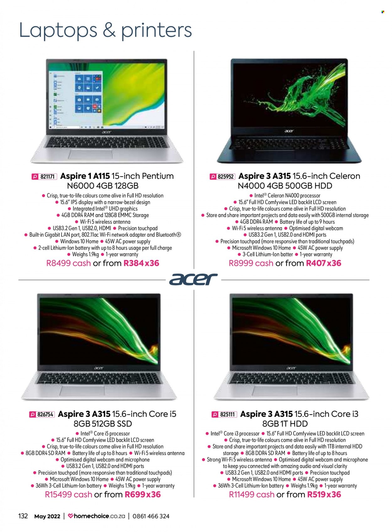 HomeChoice specials - 01/05/2022 - 31/05/2022. Page 132
