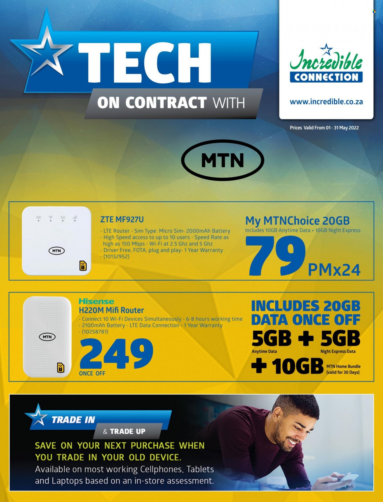 Incredible Connection specials - 01/05/2022 - 31/05/2022. Page 1