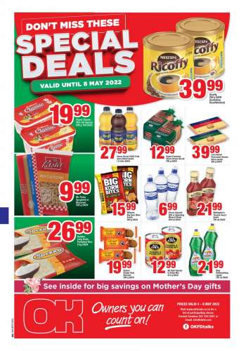 OK Foods catalogue  - 04/05/2022 - 08/05/2022.
