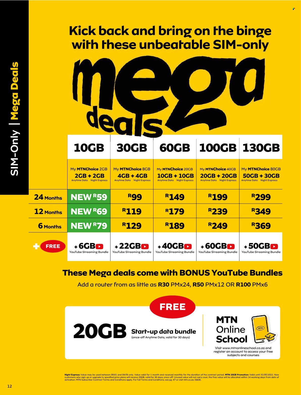 MTN specials - 01/05/2022 - 31/05/2022. Page 12