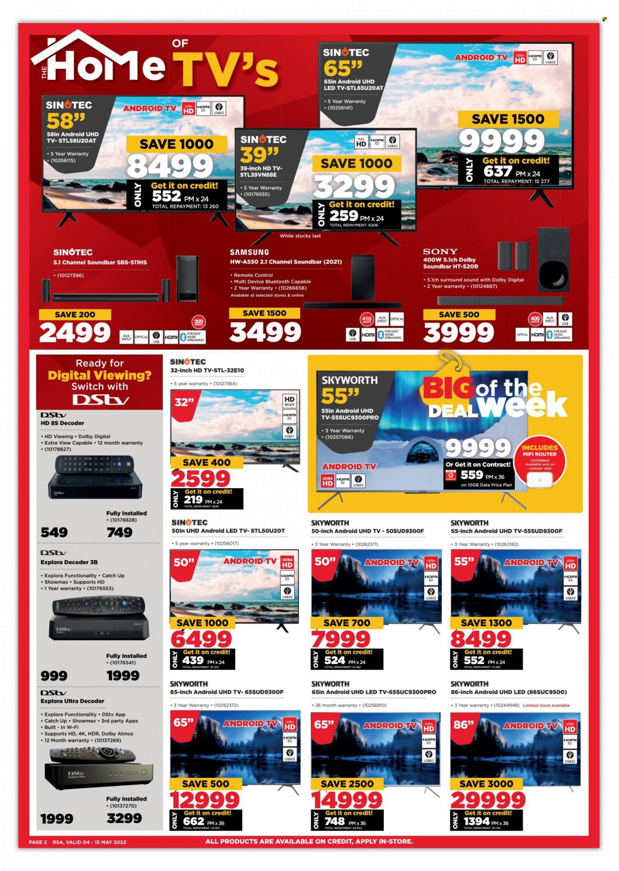HiFi Corp specials - 04/05/2022 - 15/05/2022. Page 2