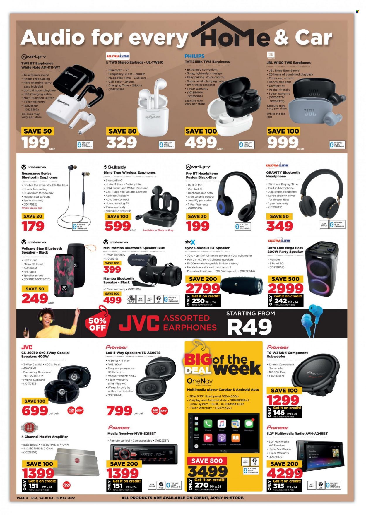 HiFi Corp specials - 04/05/2022 - 15/05/2022. Page 4