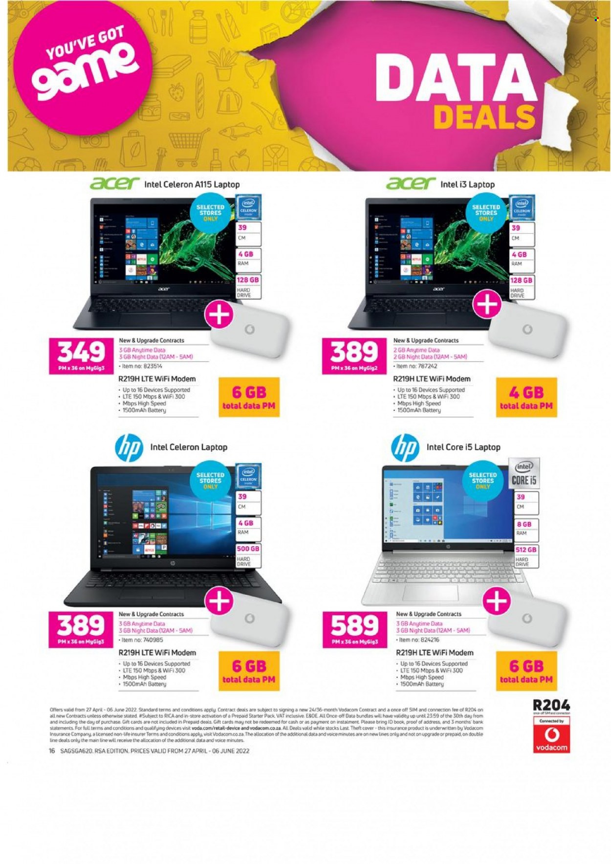 Game specials - 27/04/2022 - 06/06/2022. Page 16
