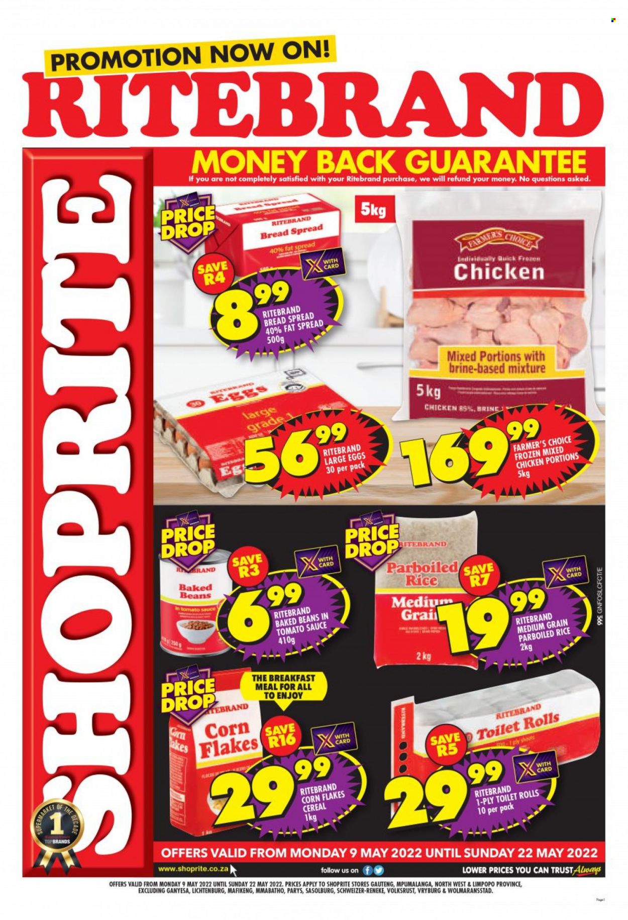Shoprite specials - 09/05/2022 - 22/05/2022. Page 1