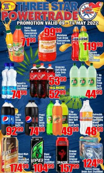 Three Star Cash and Carry catalogue  - 09/05/2022 - 14/05/2022.