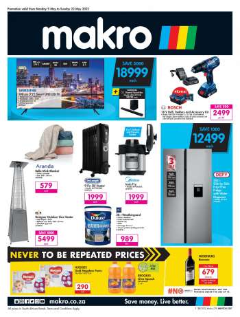 Makro catalogue  - 09/05/2022 - 22/05/2022.