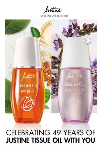 Justine catalogue  - 13/05/2022 - 31/05/2022.