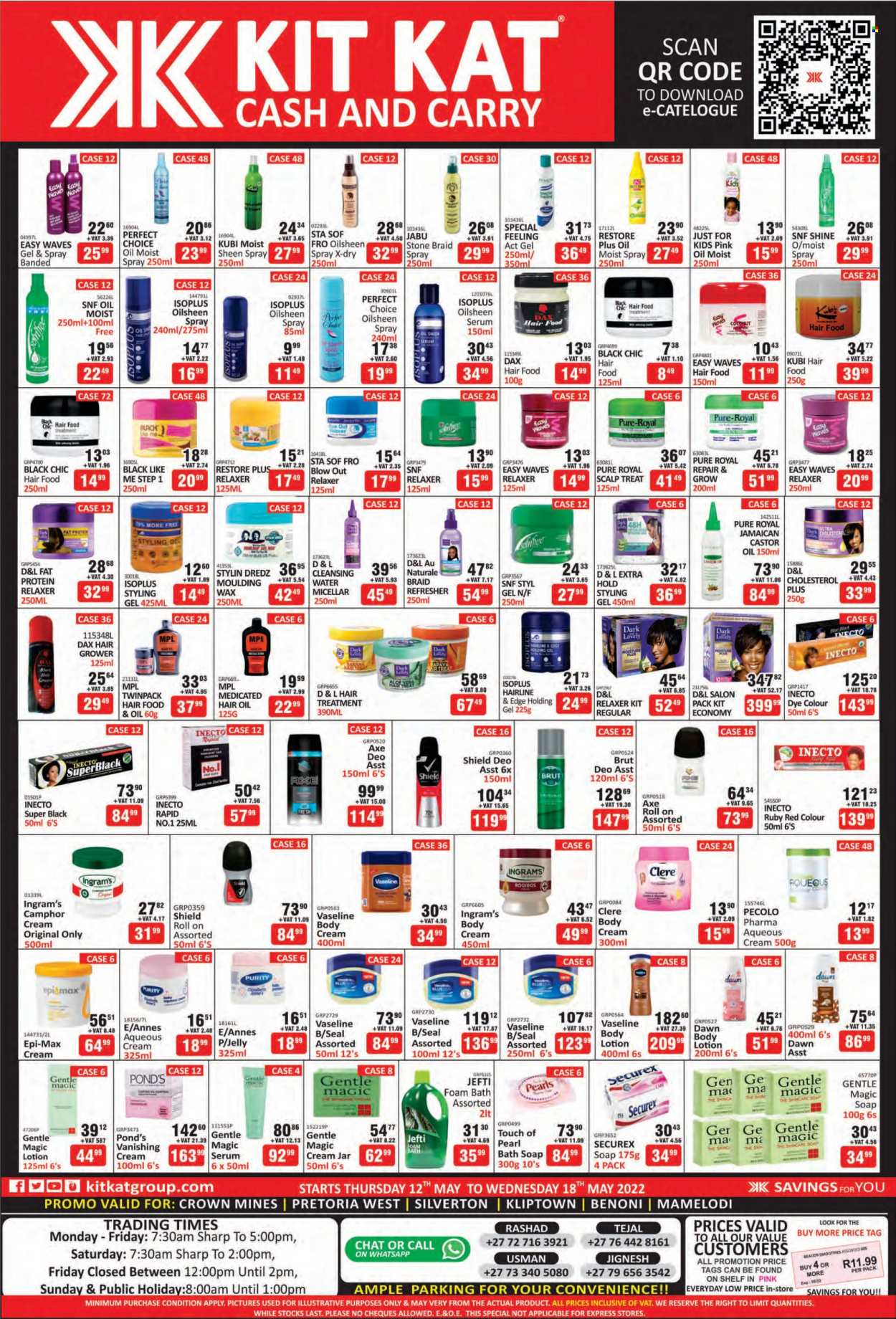 Kit Kat Cash & Carry specials - 12/05/2022 - 18/05/2022. Page 1