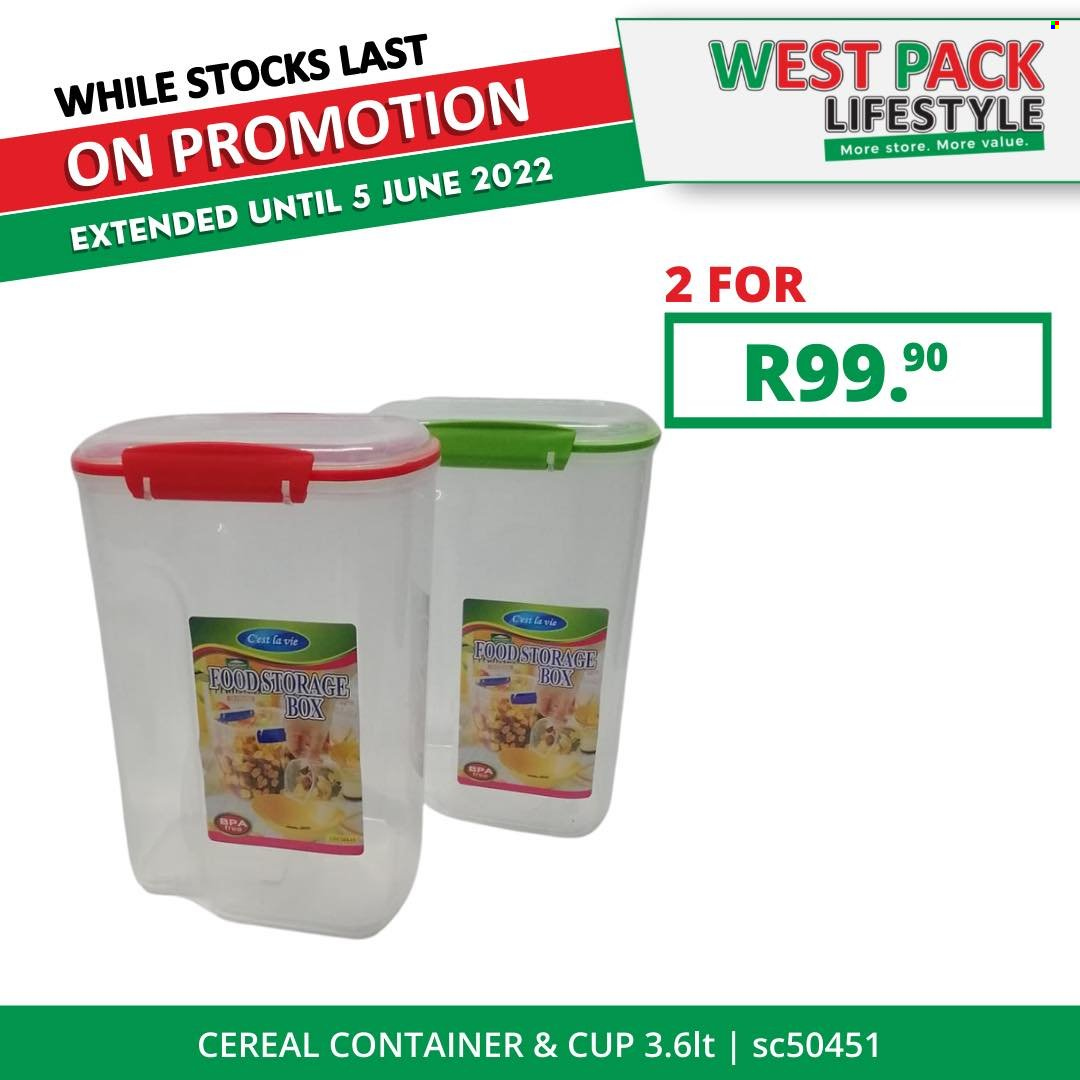 West Pack Lifestyle specials - 16/05/2022 - 05/06/2022. Page 7