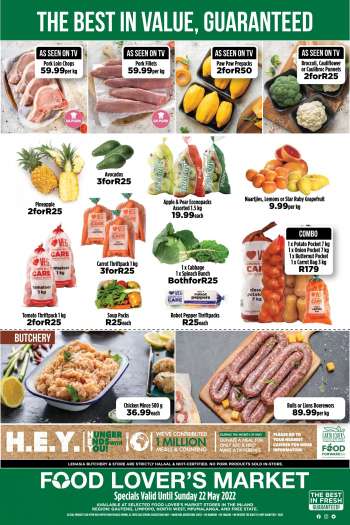 Food Lover's Market catalogue  - 17/05/2022 - 22/05/2022.