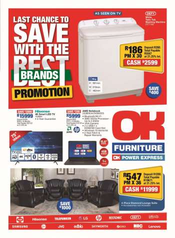 OK Furniture catalogue  - 16/05/2022 - 31/05/2022.