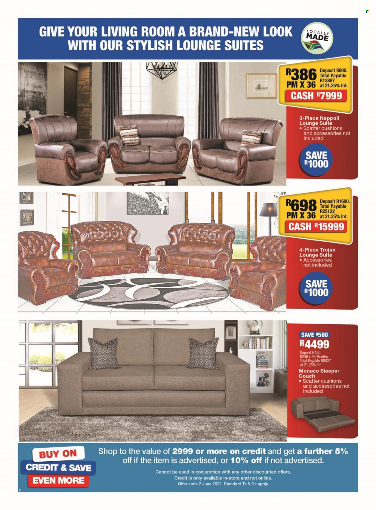 OK Furniture specials - 16/05/2022 - 31/05/2022. Page 4