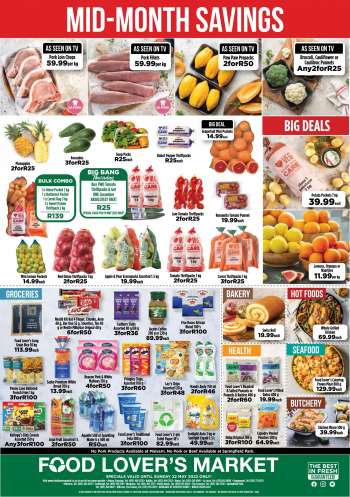 Food Lover's Market catalogue  - 18/05/2022 - 22/05/2022.