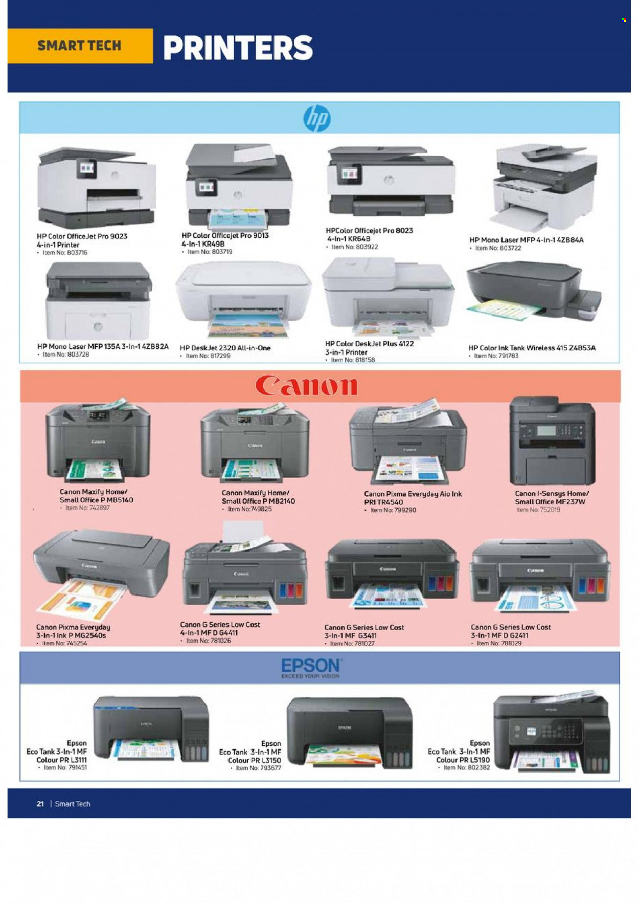 Game specials. Page 23