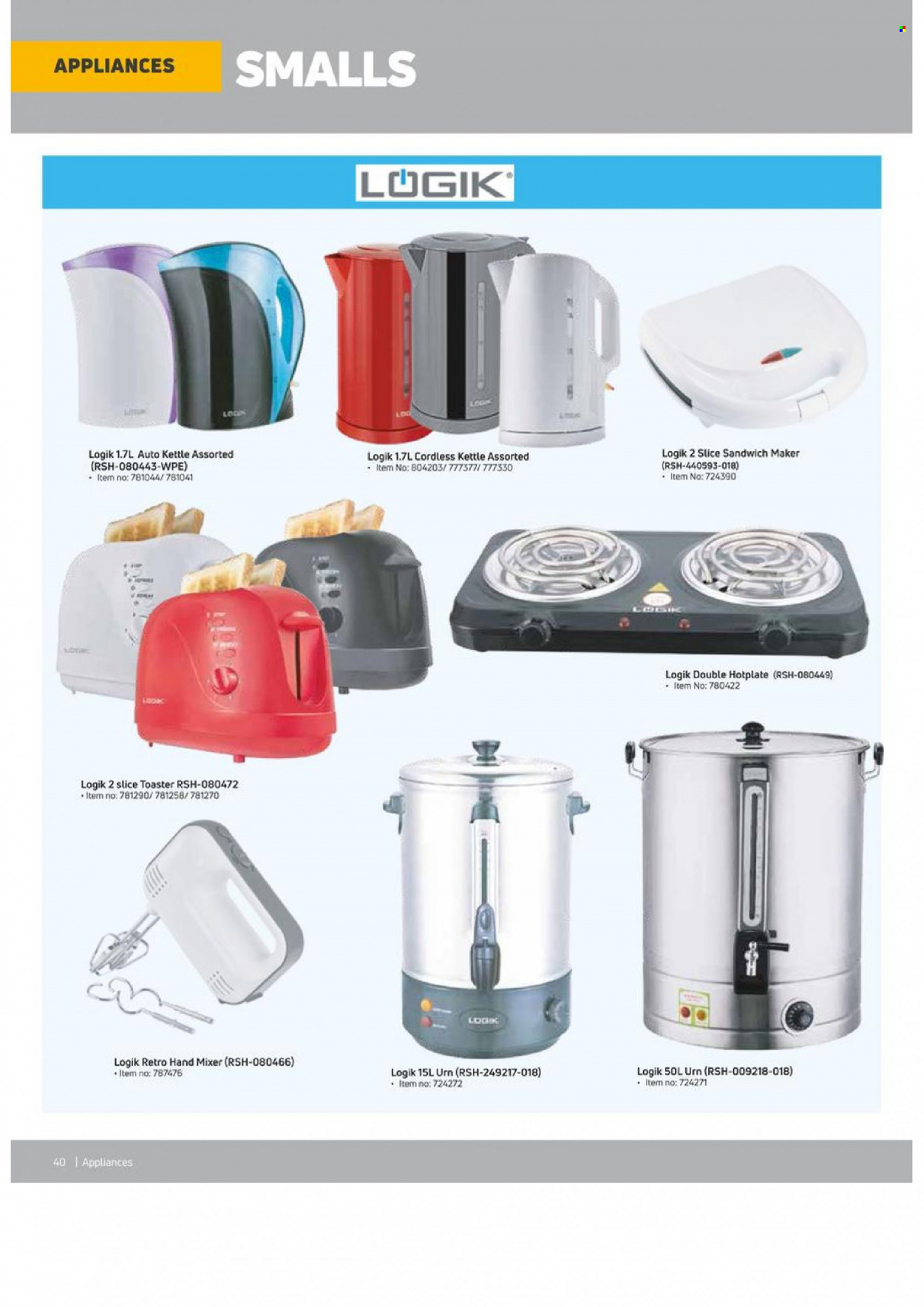 Game specials. Page 43