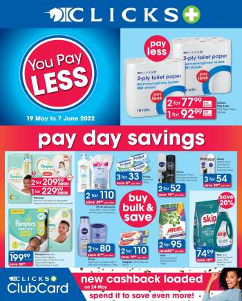 Clicks catalogue  - 19/05/2022 - 07/06/2022.
