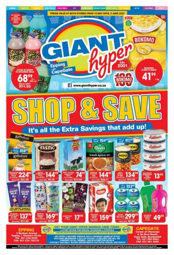 Giant Hyper catalogue  - 19/05/2022 - 05/06/2022.