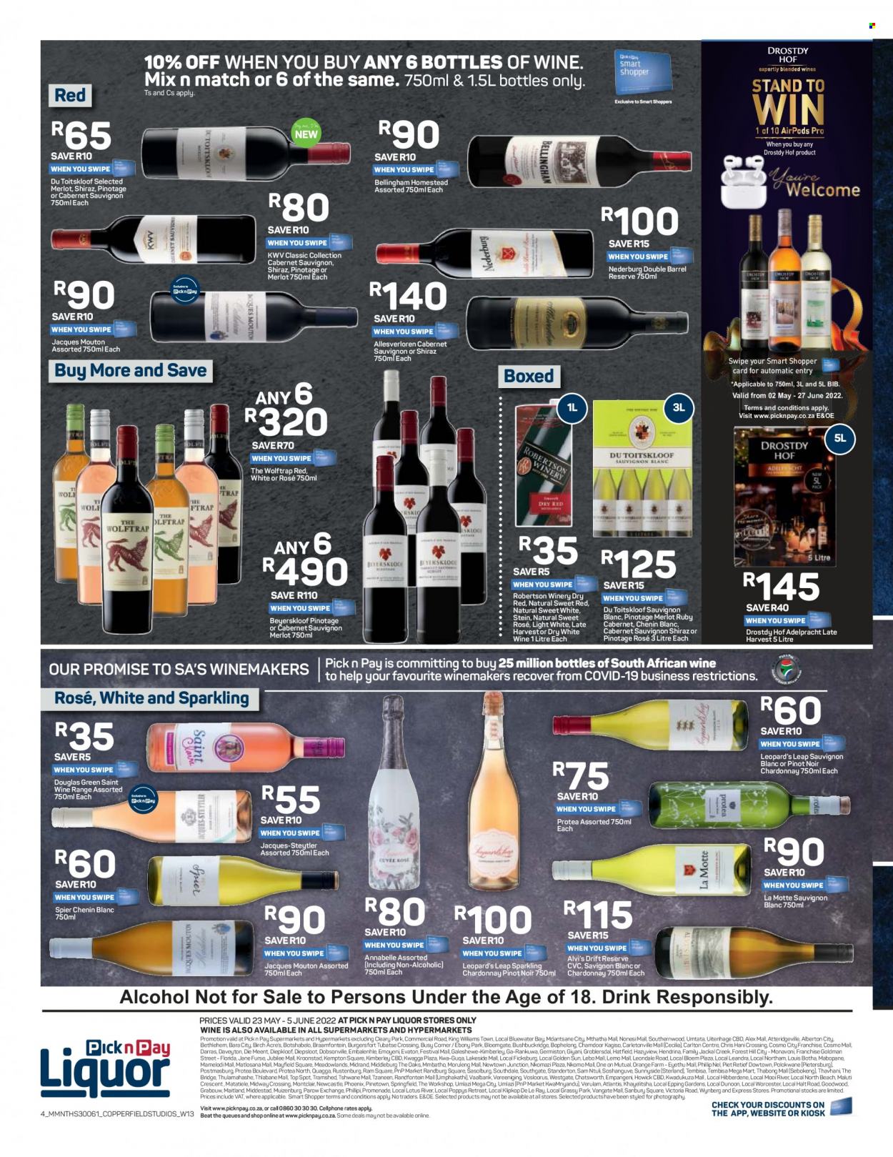 Pick n Pay Liquor specials - 23/05/2022 - 05/06/2022. Page 4