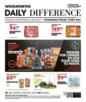 Woolworths catalogue  - 23/05/2022 - 05/06/2022.