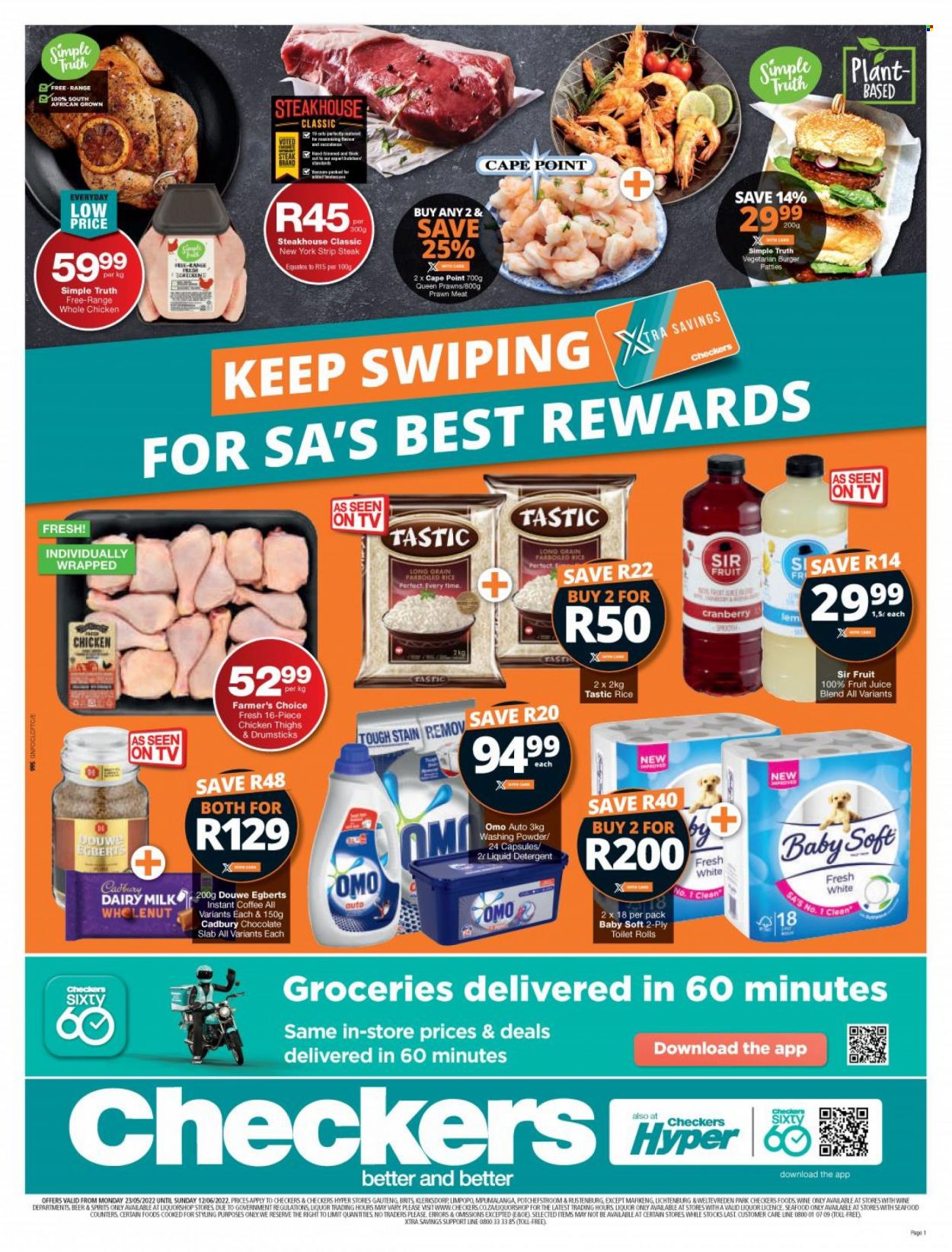 Checkers specials - 23/05/2022 - 12/06/2022. Page 1