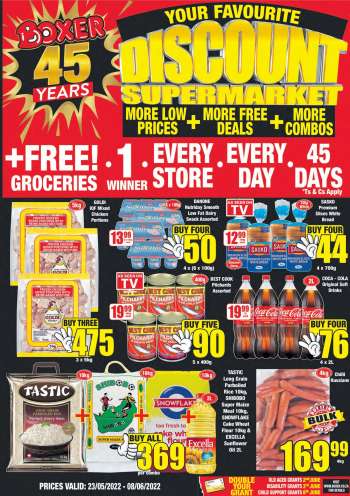 Boxer catalogue  - 23/05/2022 - 08/06/2022.