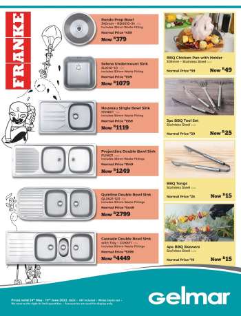 Gelmar catalogue  - 24/05/2022 - 19/06/2022.