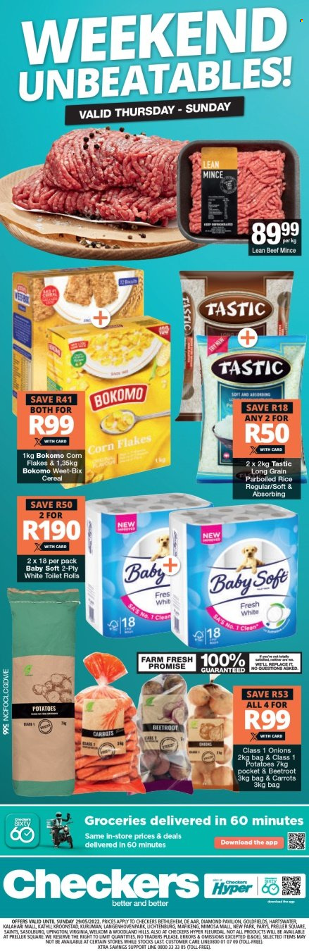 Checkers specials - 26/05/2022 - 29/05/2022. Page 1