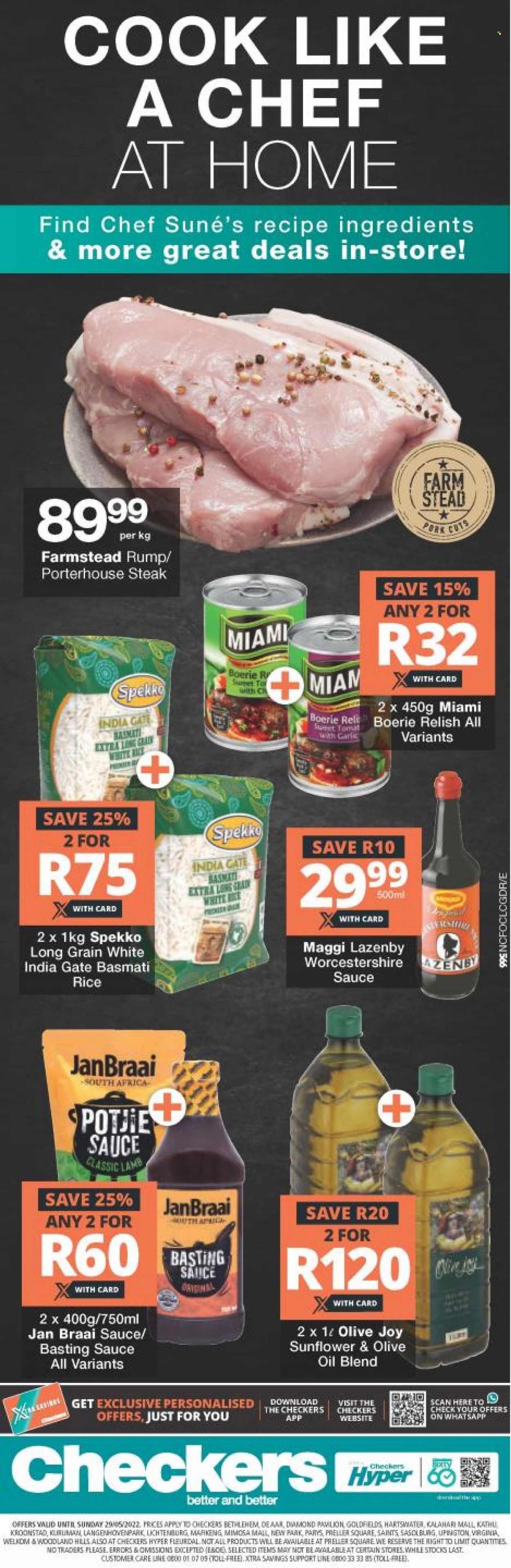 Checkers specials - 26/05/2022 - 29/05/2022. Page 1