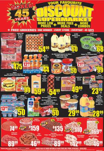 Boxer catalogue  - 26/05/2022 - 29/05/2022.