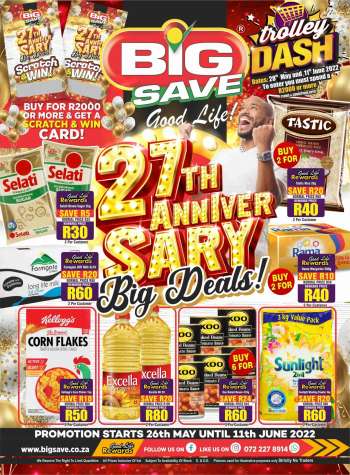 Big Save catalogue  - 26/05/2022 - 11/06/2022.