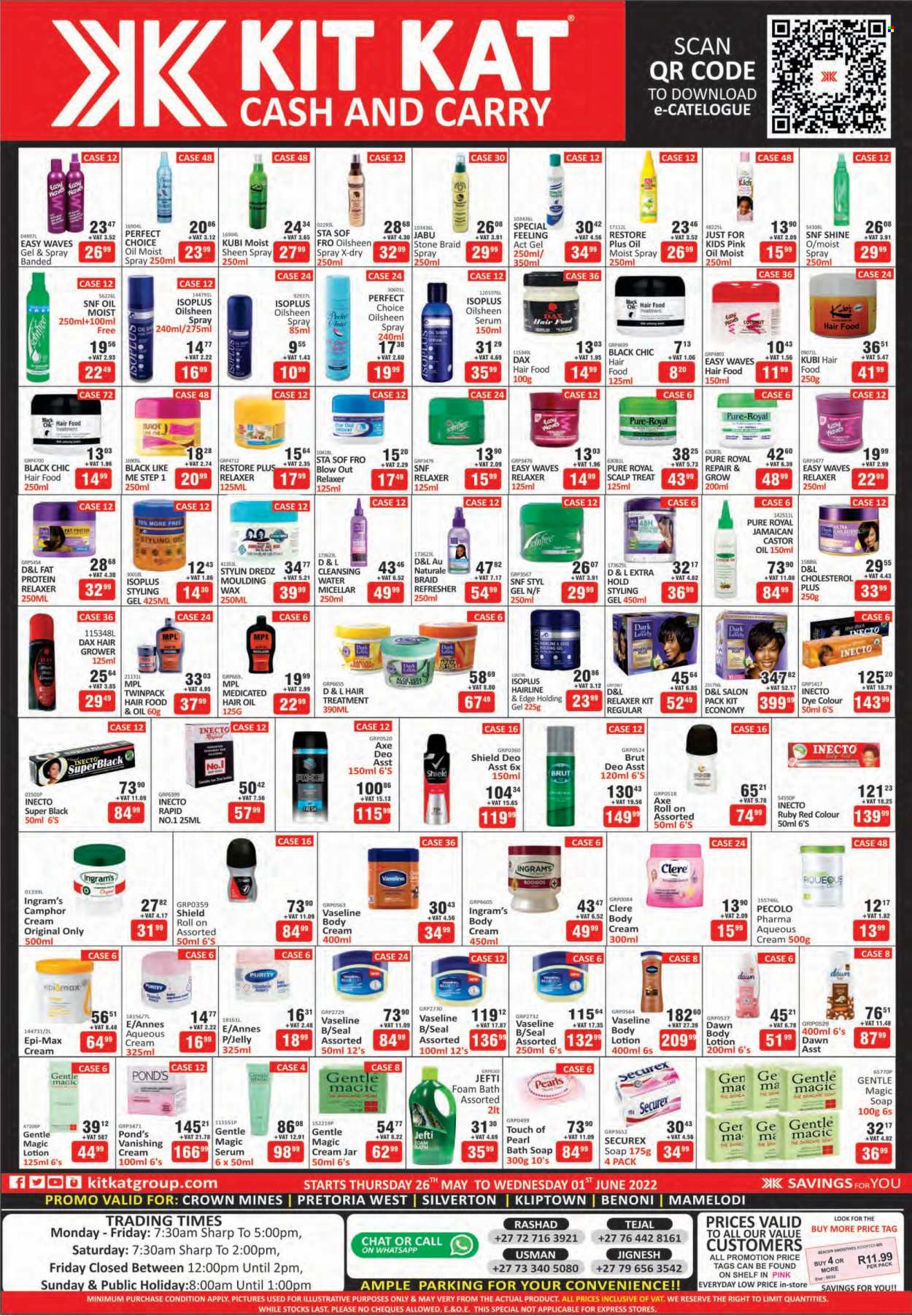 Kit Kat Cash & Carry specials - 26/05/2022 - 01/06/2022. Page 1