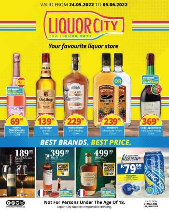 Liquor City catalogue  - 24/05/2022 - 05/06/2022.