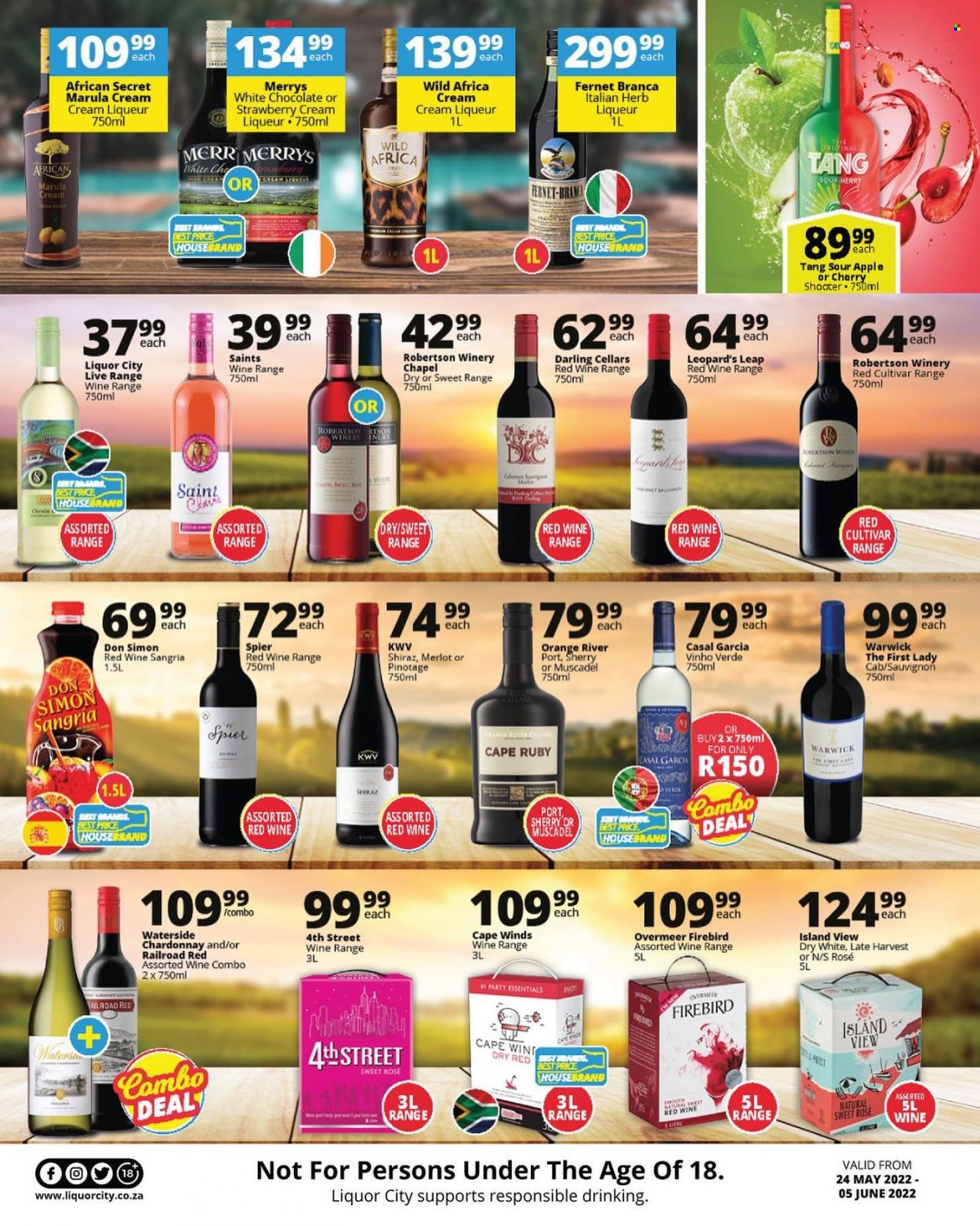 Liquor City specials - 24/05/2022 - 05/06/2022. Page 3