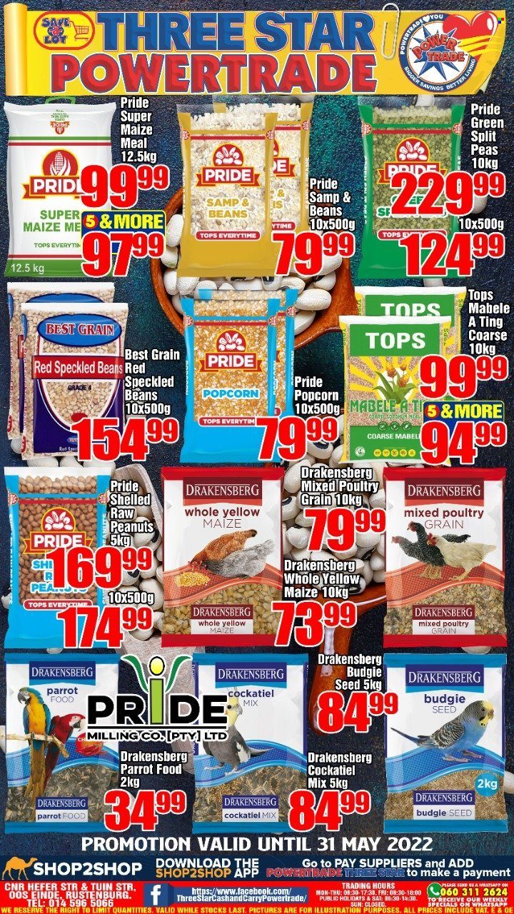 Three Star Cash and Carry specials - 25/05/2022 - 31/05/2022. Page 1