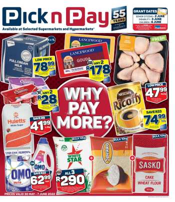 Pick n Pay catalogue  - 30/05/2022 - 07/06/2022.