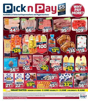 Pick n Pay catalogue  - 30/05/2022 - 07/06/2022.